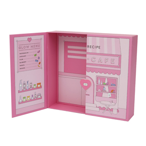 lovely pink advent calendar gift box